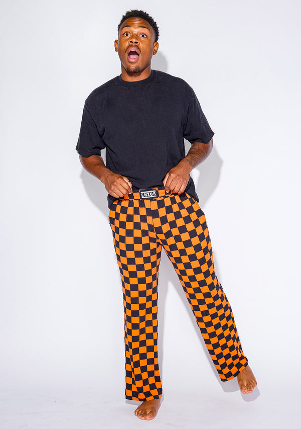 Men's - Slacker Performance Blend (Checkmate - Orange) - FINAL SALE