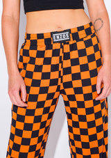 Women's - Slacker Performance Blend (Checkmate - Orange) - FINAL SALE