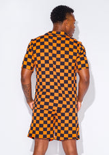 Men's - Catnapper Set (Checkmate - Orange) - FINAL SALE