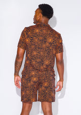 Men's - Catnapper Set (Orange Spiderweb) - FINAL SALE