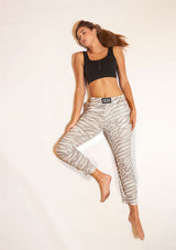 Cloud jogger performance blend (wavy zebra - gray)